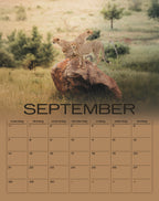 Wildlife Kalender 2026